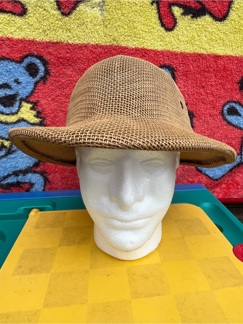 ✅Vintage brookstone Safari hat, breathable